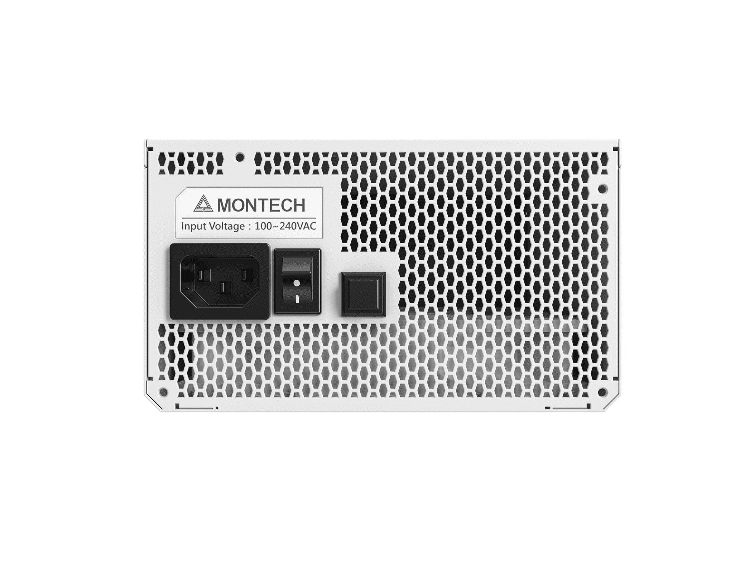 Montech TITAN PLA 1200 1200 W ATX12V / EPS12V 80 PLUS PLATINUM Certified Full Modular Active PFC Power Supply