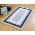 thumbnail image 5 of Saffron Fabs 50x30 Inches 100% Soft Cotton Reversible Green Bath Rug, 5 of 5
