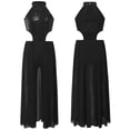 thumbnail image 2 of iiniim Girls Sparkly Ballet Leotards Ballroom Dancing Outfit Shiny Jazz Latin Dance Dress Gymnastic Tutu Skirt Black 16, 2 of 7