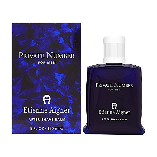 Etienne Aigner Private Number After Shave Balm for Men, 5 Ounce