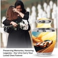 thumbnail image 3 of Desert Dash Sacred Tribute Large Urn for Women - Decorative Ashes Commemoration Funeral Urns For Human Ashes - Memorial Urns 10 Inch, 3 of 5