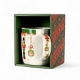thumbnail image 5 of Stp Goods Festive Nutcracker Bone China Mug in Gift Box 12 fl oz (355 ml) Coffee and Tea Mug for Latte Cocoa Chocolate, Christmas Tableware, Holiday Drinkware, Red Green White, 5 of 6