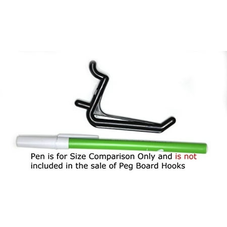 50 Pack Of JUMBO Pegboard Hooks Black Garage Tools Hammer Air Tool Storage Organization Jewelry 50 Pack Of JUMBO Pegboard Hooks Black Garage Tools Hammer Air Tool Storage Organization Jewelry