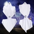 thumbnail image 2 of Halloween Hanging Ghost Spooky LED Light Up Battery Operated Flying Ghost Outdoor Decoration for Haunted House Party Prop, 2 of 8