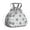Pawprints Argyle, variant on Pawprints Argyle Drawstring Lunch Bag Women - Drawstring Lunch Bag Insulated for Work Office - Stain-Resistant Large Lunchbags for Women with Multi-Pockets