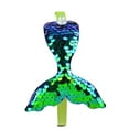 thumbnail image 6 of Meidiya Girls Headbands Sequins Mermaid Party Hairbands Reversible Fish Tail Headband with Pearl Hair Accessories for Toddlers Kids Children, 6 of 8