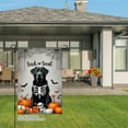 thumbnail image 3 of JOOCAR Halloween Black Dog Skeleton Pumpkin Garden Flag for Fall Autumn Home Outdoor Garden Yard Door Decor 12x18 inch, 3 of 5
