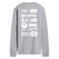 thumbnail image 2 of Mattel - 80Th Logos Oversized  - Men's Long Sleeve Graphic T-Shirt, 2 of 4