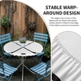 thumbnail image 2 of Ice Hockey Round Tablecloth for 36-44 Inch Tables, Fitted Table Cover with Elastic Edge, Modern Minimalist Ball Sports Game Art Waterproof Outdoor Table Cloth Protector for Patio Garden Dinner Picnic, 2 of 9