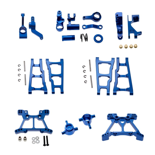 Vogacara 1 Juego de suministro de modelo de coche RC, accesorios de coche RC profesionales creativos, Hardware de coche RC para accesorio de pieza de Kits de construcción modelo Azul Vogacara FN001724-02