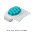 thumbnail image 5 of Safety 1st 2-In-1 Rubber Cradle Cap Baby Brush and Comb, Arctic, 5 of 9