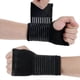 thumbnail image 1 of Wrist Brace, 2 Pack Elastic Wrist Support With Strap, Adjustable Wrist Compression Relieves Wrist Pain, Tendonitis, 1 of 5