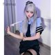 thumbnail image 1 of Lencería sexy de talla grande para mujer policía, uniforme de azafata, traje de cosplay, falda sexy con brazos envolventes, 1 of 5