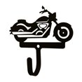 thumbnail image 1 of Village Wrought Iron WH-275-S Crochet de Mur de Style Moto Cruiser&44; Petit, 1 of 2