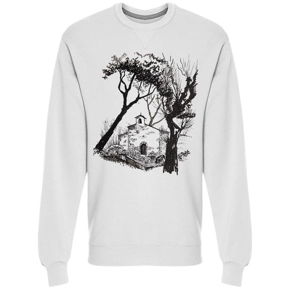 Italian Landscape Sweatshirt Men -Image by Shutterstock, Male Small