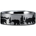 thumbnail image 3 of Bear Tungsten Carbide Ring, 3 of 11