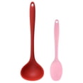 thumbnail image 1 of Los utensilios de cocina fijaron, utensilios de cocina del silicón de 2 piezas, utensilios de cocina antiadherentes amistosos y resistentes al calor, 1 of 5