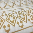 thumbnail image 4 of Kai Tribal Spicy Mustard Soft Matelasse Jacquard Quilt Set - Twin, 4 of 5