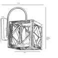 thumbnail image 5 of Beacon - Freddy - Walnut, Black Wall Lamp, 5 of 5