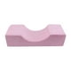 thumbnail image 2 of Almohada cervical ergonómica impermeable con forma de U y cremallera de espuma viscoelástica. Rosa, 2 of 9