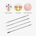 thumbnail image 5 of Blackhead Removal Tool, Pimple Popper Extractor Tool Kit, Used for Removing Blackheads, Acne, Comedone, Flaw White Heads on Nose and Face, Professional Stainless Steel Removal Tool., 5 of 5