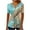 ZZZC-Multicolor Blouses, variant on Jsaierl Womens Summer Tops Casual Dressy Hide Belly Shirts Pleated Button V Neck T-Shirt Short Sleeve Empire Waist A-Line Floral Tunic Tops