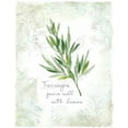 thumbnail image 2 of Robinson, Carol 12x14 Black Ornate Wood Framed with Double Matting Museum Art Print Titled - Fresh Tarragon, 2 of 4