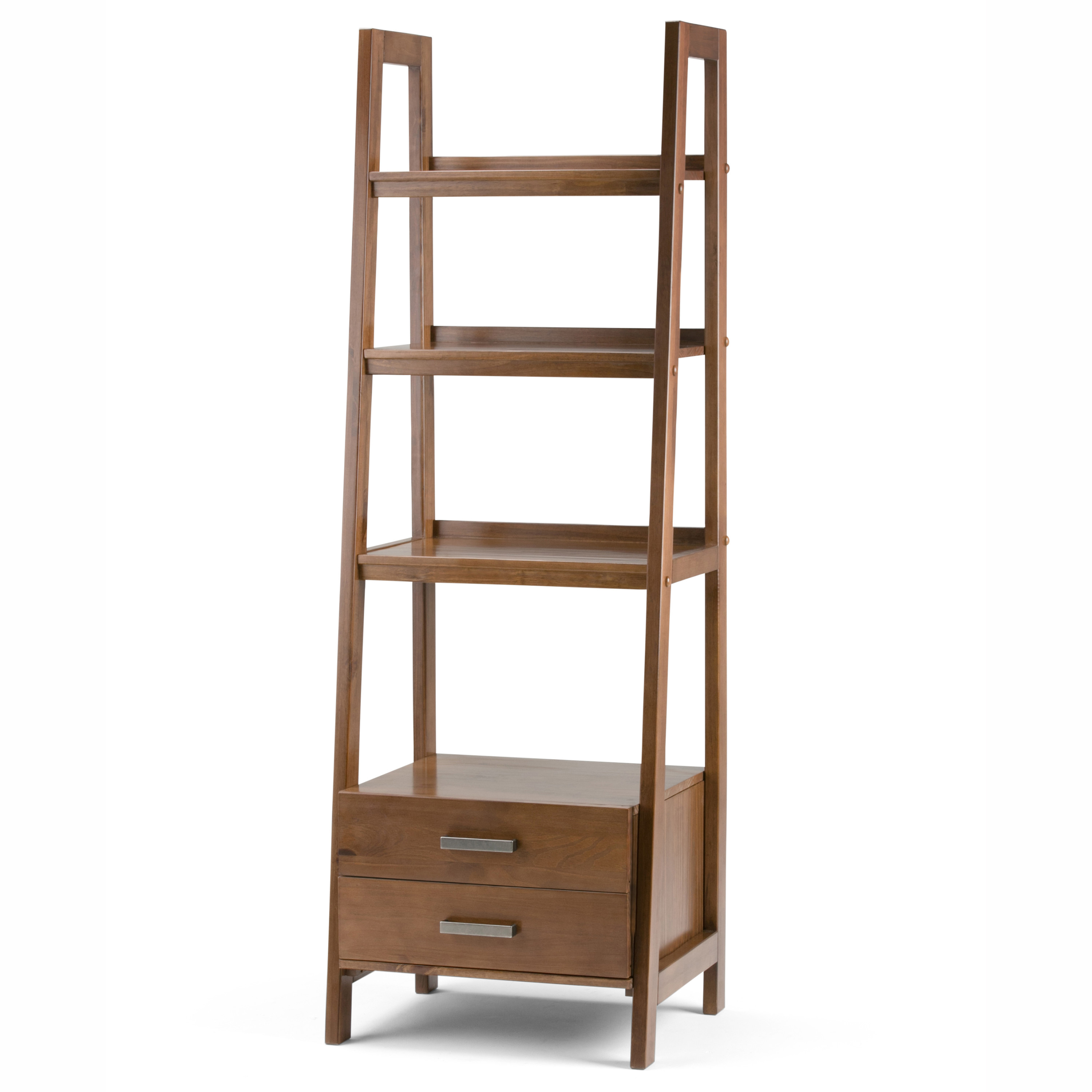 Brooklyn + Max Spokane Solid Wood 72 inch x 24 inch Modern Industrial