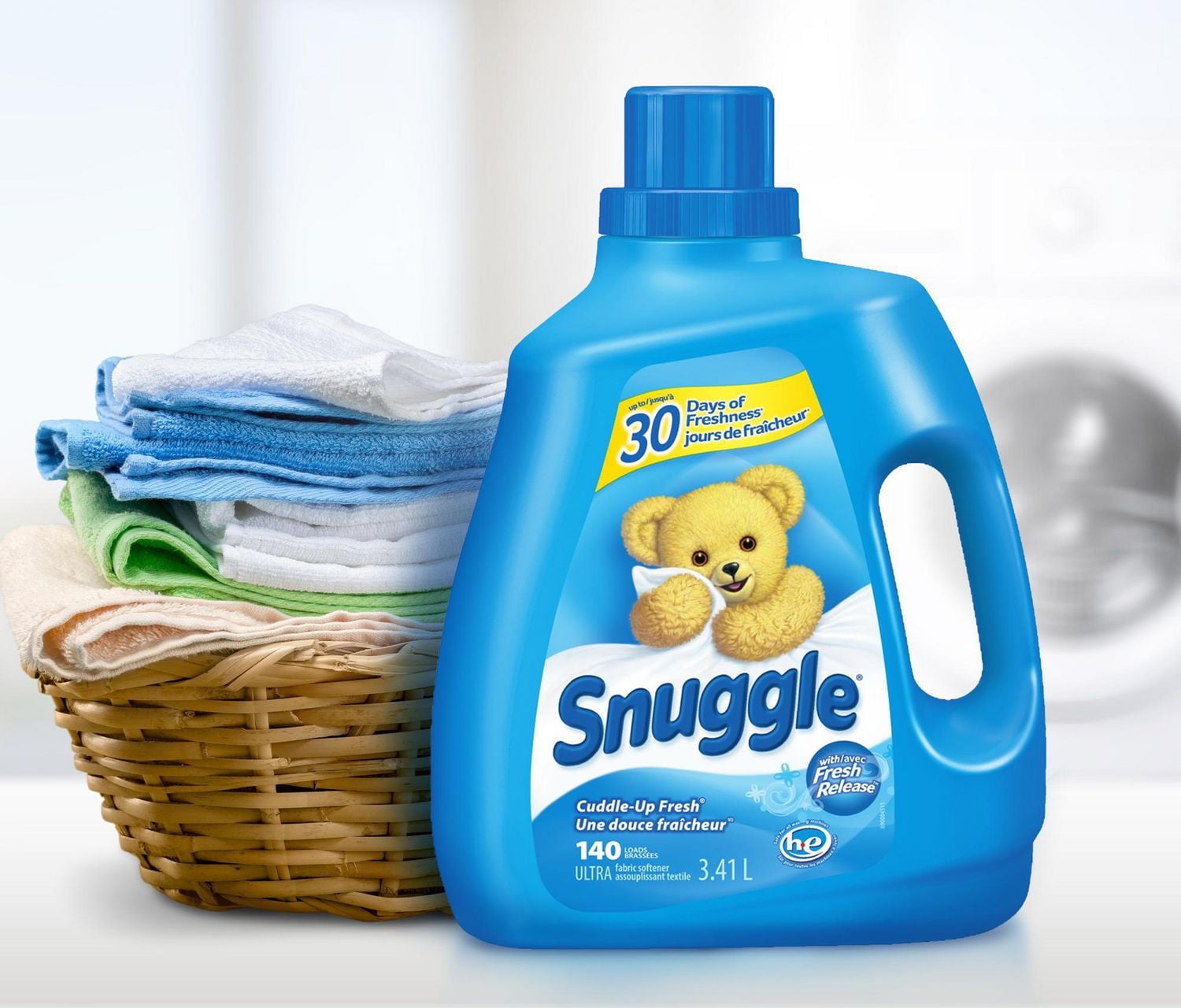 Snuggle Liquid Fabric Softener, Cuddle-Up Fresh 180WL