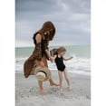 thumbnail image 2 of Mommy And Me Back Leaves One-Piece Back Leaves Hollow Parent-Child Swimsuit, 2 of 6