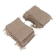 thumbnail image 2 of 50 Uds bolsas de regalo de arpillera con cordón bolsas de joyería de lino bolsas de yute de arpillera de boda para manualidades de fiesta DIY, 2 of 10
