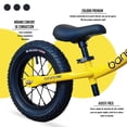 thumbnail image 3 of Bicicleta De Equilibrio Banana Balance Gt, Bicicletas sin Pedales, Manubrio y Asiento Ajustables amarillo Unitalla, 3 of 7