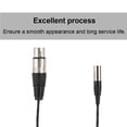 thumbnail image 4 of Mini XLR Audio Cable, Mini XLR 3Pin To XLR Cable, Compact Black For SLR Camera Photography Equipment, 4 of 8