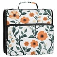 thumbnail image 5 of FORMRS Zipper Binder with Shoulder Strap 2-inch Ring 500 Sheet Capacity File Bag, Flowers Pattern, 5 of 5