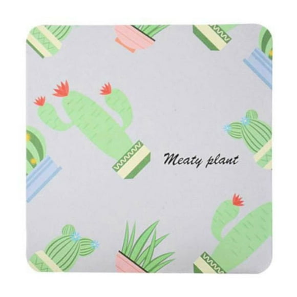 Non-Slip Heat Resistant Table Mats, Perfect for Kitchen & Home, 10x10cm Plant Pot Pad, Safe for Tea Bottles & Pots