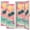 Color 2, variant on 2 Pcs School Locker Magnetic Wallpaper 12" x 36" Pink Spiral Swirl Abstract Soft Wavy Stripes Candy Pastel Optical Reusable Removable Locker Accessories Back to School Supplies