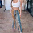 thumbnail image 4 of Pantalones de mujer sexys ajustados y elásticos con estampados de estilo europeo y americano, 4 of 5