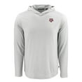 thumbnail image 2 of Men's Cutter & Buck Gray Texas A&M Aggies Coastline Epic Comfort Eco Recycled Long Sleeve Hoodie T-Shirt, 2 of 3