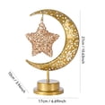 thumbnail image 3 of Ramadan Lanterns, Ramadan Lights Moon Lamp, Ramadan Decorations for Home, Eid Mubarak Decorations, Ramadan Lights Decorations Ramadan Home Table Decor, Galaxy Light Battery Operated Lamp, 3 of 4