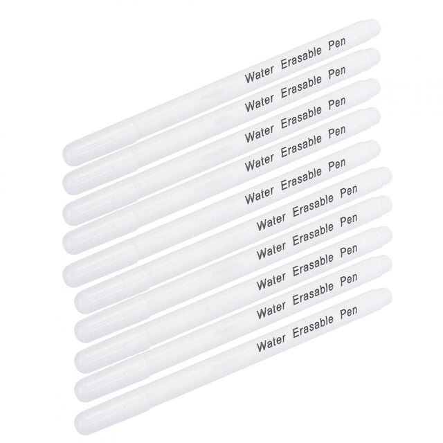 Air Water Erasable Pen Fabric Marker Temporary Marking Auto Vanishing Pen Air Erasable Pen, 10pcs Disappearing Ink Marking Pen For Cloth Marking ToolsMarking & Tracing Tools