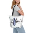 thumbnail image 7 of Bingfone Happy Father'S Day Women Shoulder Tote Bags Casual Bag Ladies Shopping Handbag, 7 of 7