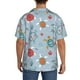 thumbnail image 3 of Fotbe Sea Turtle Camisa Estampada de Manga Corta para Hombre, Casual de Verano, Estilo Playero, Sin Arrugas-Small, 3 of 5