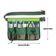 thumbnail image 5 of Cinturón de herramientas, bolsa de herramientas 600D Oxford, bolsa de cinturón con múltiples bolsillos para trabajadores de la construcción de jardinería mecánicos hombres mujeres (verde / negro) Vhermosa XWJ-A0010-1, 5 of 8