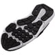thumbnail image 3 of Zapatos Under Armour Pre School Assert 10 para niños, color blanco y negro, 3 of 5