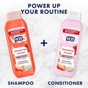 Alberto VO5 Strawberries & Cream Nourishing Hair Conditioner with Soy Milk, 98% Naturally Derived, Paraben Free, Vitamin-Enriched Formula for Soft, Healthy Hair