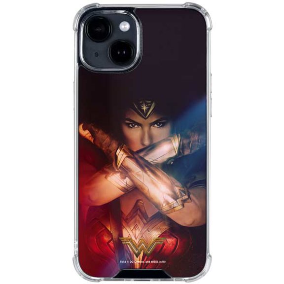 Skinit DC Comics Wonder Woman Profile Character Poster iPhone 14 Plus Clear Case