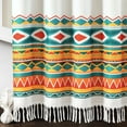 thumbnail image 5 of Lush Decor Multi-color Geometric Polyester Shower Curtain, 72" x 72", 5 of 6