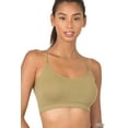 thumbnail image 1 of TheLovely Women & Plus Seamless Bralette Cross-Back Padded Sports Bras with Adjustable Strap, 1 of 2