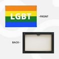 thumbnail image 3 of TEQUAN Rainbow Lgbt Lesbian Wall Art Canvas Prints, Modern Artwork Frameless Painting, 8" x 12", 3 of 8