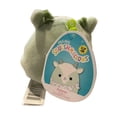 thumbnail image 3 of Squishmallows 3.5" Back Pack Clip Palmer the Goat - Official Kellytoy Squishy Soft Plush Toy 2022, 3 of 5